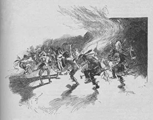 War Dance Prints: The Warriors Danced the War-Dance, 1902
