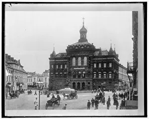 Warsaw Poland Prints: Warszawa Pomnik Kopernika, between 1910 and 1920