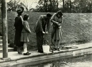 Pump Prints: Wartime at Windsor, 1941, (1947). Creator: Unknown