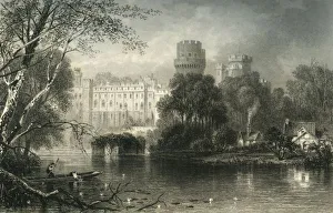 Duke William Prints: Warwick Castle, c1870
