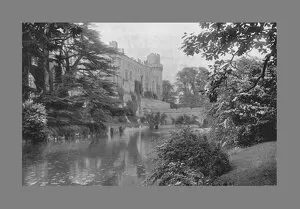Warwick Castle Collection: Warwick Castle, c1900. Artist: Frith & Co