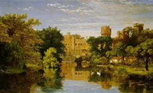 J Cropsey Collection: Warwick Castle, England, 1857. Creator: Jasper Francis Cropsey