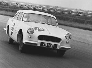 Northamptonshire Gallery: Warwick GT, S.Hill at Silverstone 1961. Creator: Unknown