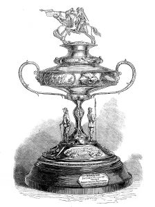 Silverware Prints: The Warwick Race Cup, 1871. Creator: Unknown