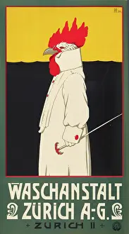 Schwitzerland Prints: Waschanstalt Zurich, 1904. Creator: Hardmeyer, Robert (1876-1919)