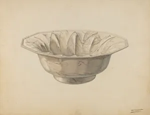 Wash Basin Prints: Wash Bowl, c. 1938. Creator: Frank Fumagalli