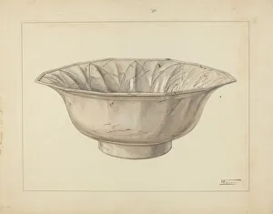 Wash Basin Prints: Wash Bowl, c. 1953. Creator: Frank Fumagalli