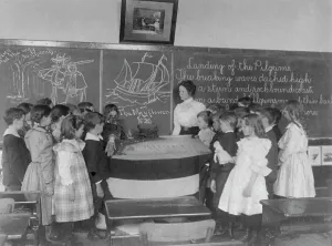 Blackboard Prints: Wash. D.C. public school (1st Division) classroom scene