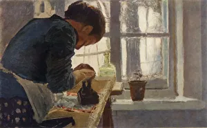 The Washerwoman, late 19th century, (1965). Creator: Elena Dmitrievna Polenova