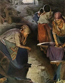 Artia Prints: Washerwomen, 1901, (1965). Creator: Abram Arkhipov