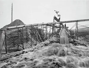 Alaska Prints: Washing gold, 1916. Creator: Unknown