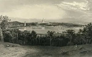 Capital City Collection: Washington from Arlington Heights, 1874. Creator: Robert Hinshelwood