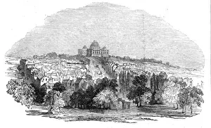 Capital City Collection: Washington - The Capitol, 1844. Creator: Unknown