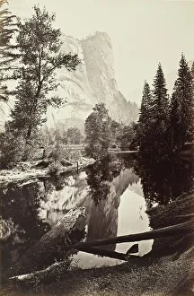 Watkins Carleton Emmons Prints: Washington Column, Printed 1866 circa. Creator: Carleton Emmons Watkins