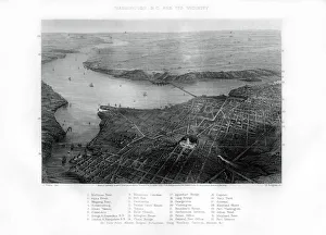 River Potomac Prints: Washington, DC, 1862-1867. Artist: W Ridgway
