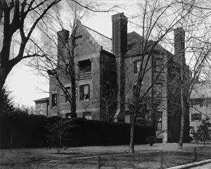 Cyanotypes 1900 1910 Gmgpc Prints: Washington, D.C. building exterior - Tuckerman House