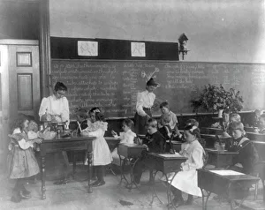 Thermometer Prints: Washington, D.C. public schools