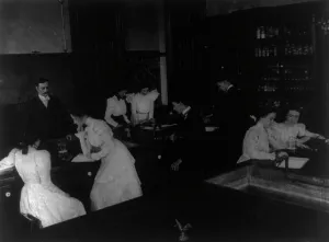 Washington, D.C. Public Schools - classroom scenes and school activities, (1899?). Creator: Frances Benjamin Johnston