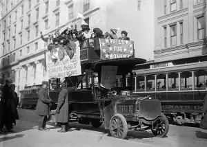 Washington hikers, 1913. Creator: Bain News Service