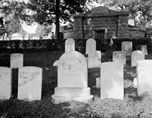 Sepulchral Prints: Washington Irving's grave, Sleepy Hollow