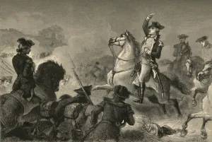 Darley Prints: Washington at Monmouth, (1877). Creator: Albert Bobbett