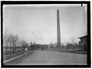 Washington Monument Grounds, between 1909 and 1914. Creator: Harris & Ewing. Washington Monument Grounds, between 1909 and 1914. Creator: Harris & Ewing