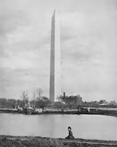 Cn Greig And Prints: Washington Monument, Washington D. C. c1897. Creator: Unknown