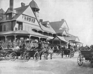 Chicago Prints: Washington Park Club, Chicago, Illinois, USA, c1900. Creator: Unknown