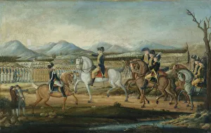 Washington Reviewing the Western Army at Fort Cumberland, Maryland, after 1795. Creator Washington Reviewing the Western Army at Fort Cumberland, Maryland, after 1795. Creator