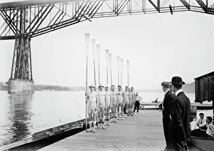 Unity Prints: Washington Varsity 8, 1913. Creator: Bain News Service