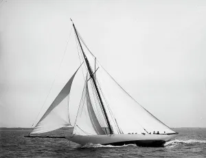 Sloop Prints: Wasp, 1896 July 25. Creator: Johns Johnston