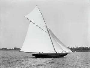 Ng Herreshoff Prints: Wasp, June 11, 1892, 1892 June 11. Creator: Unknown