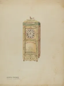 Timepiece Collection: Watch Clock, 1935 / 1942. Creator: Ulrich Fischer