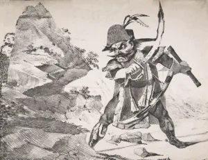 Corsair Prints: Watch Your Rear ! ! ! !, 1822. 1822. Creator: Eugene Delacroix