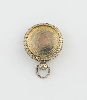 Watch-Shaped Vinaigrette, Birmingham, 1831 / 32. Creator: Joseph Willmore
