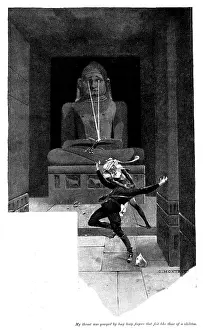 Controversy Prints: Watched by the Moonlight: My throat was grasped by long bony fingers