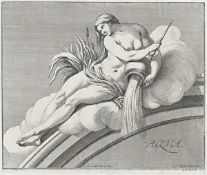 Water, 1735. Creator: Johann Justin Preissler
