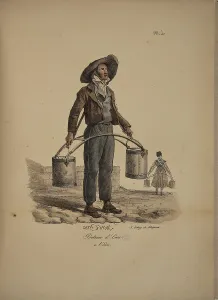 Merchants Prints: Water Bearer. From the Series Cris de Paris (The Cries of Paris)