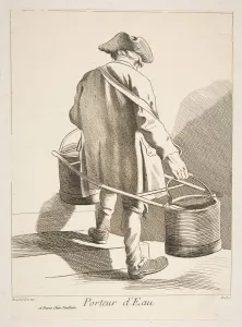 Anne Claude Philippe De Caylus Gallery: Water Carrier, 1742. Creator: Caylus, Anne-Claude-Philippe de