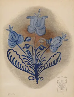 Capelli Giacinto Prints: Water or Cider Jug, c. 1939. Creator: Giacinto Capelli