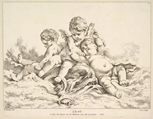 De La Rue Louis Felix Gallery: Water. Creator: Louis Felix de la Rue