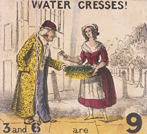 Th Jones Prints: Water Cresses!, Cries of London, c1840. Artist: TH Jones