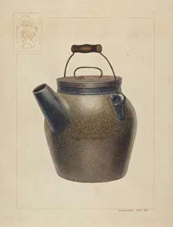 Vincent P Rosel Prints: Water Crock, c. 1938. Creator: Vincent P. Rosel