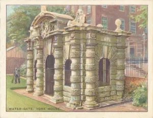 Wd Ho Prints: Water-Gate, York House, 1929