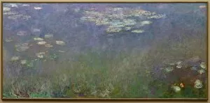 Claude Monet Collection: Water Lilies (Agapanthus), c. 1915-26. Creator: Claude Monet (French, 1840-1926)