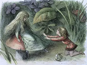 Doyle Prints: Water lilies and water fairies of the period