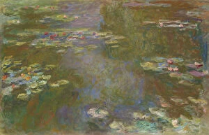 Lily Gallery: Water Lily Pond, 1917 / 19. Creator: Claude Monet