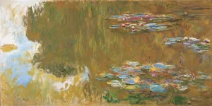 Nympheas Prints: The Water Lily Pond, ca 1917-1919. Artist: Monet, Claude (1840-1926)