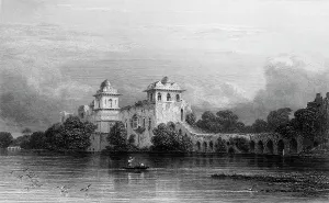 Roberts Emma Prints: The Water Palace, - Mandoo, 1834. Creator: Anthony Vandyke Copley Fielding