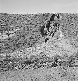 Erosion Gallery: Water seepage from newly irrigated land... Dead Ox Flat, Malheur County, Oregon, 1939